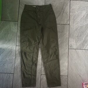NEW Pilcro Olive Green women’s Casual Utility Pants size 24